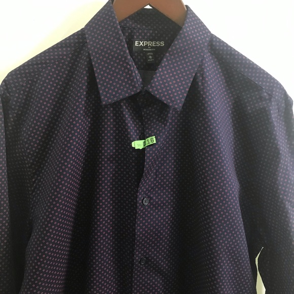 EXSPRESS 👔👔modern fit classic point collar